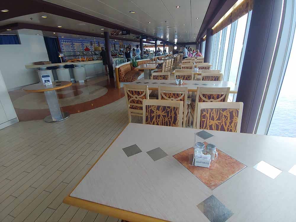 MSC Sinfonia la Terrazza buffet