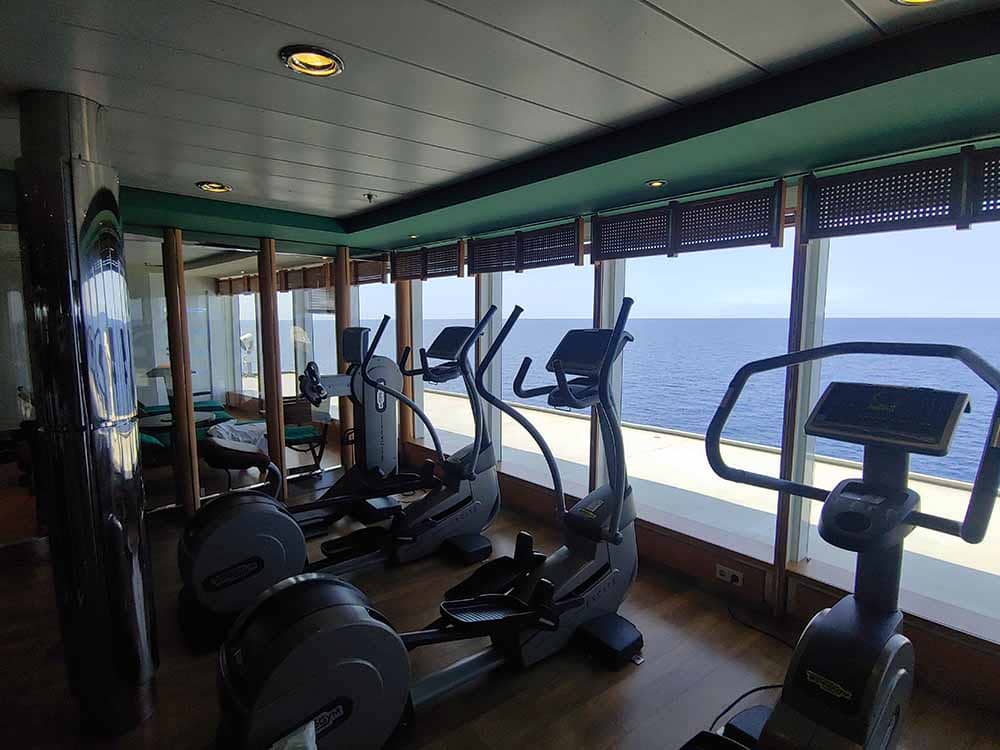 MSC Sinfonia Fitness center