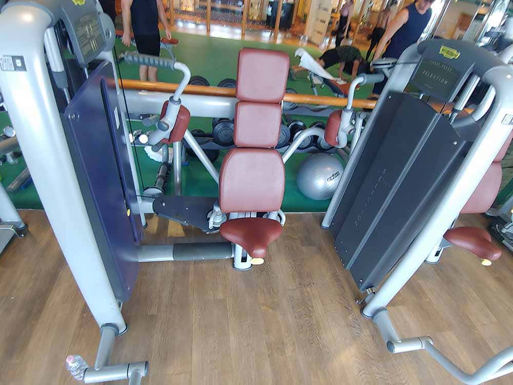 MSC Sinfonia Fitness center