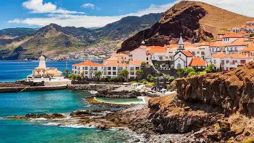 Visiting Funchal Machico Beach