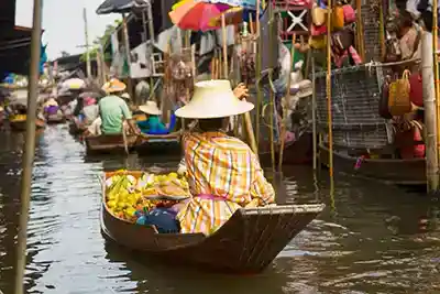 Maeklong marché ferroviaire à Bangkok mtt1 TO Bangkok