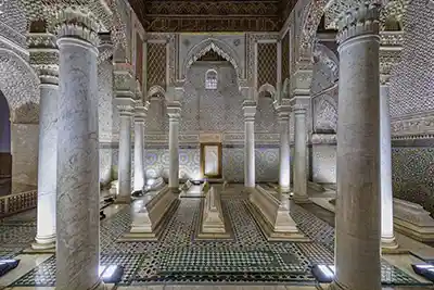 Marrakech - Les tombeaux Saadiens MTT 1