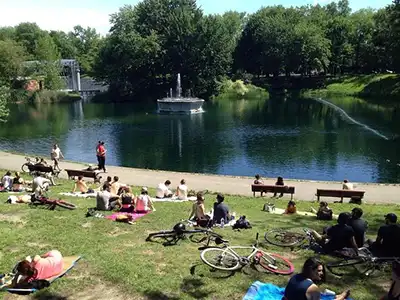 Montréal le Parc Lafontaine 1