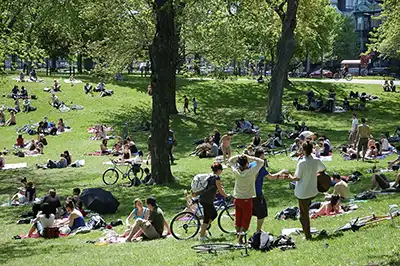 Montréal le Parc Lafontaine 1