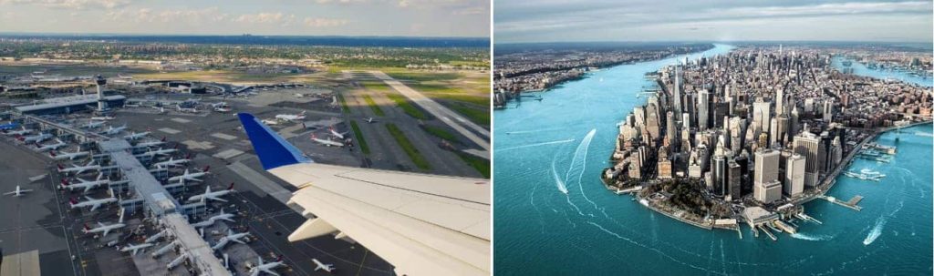 How to get from New York Airport to Downtown
