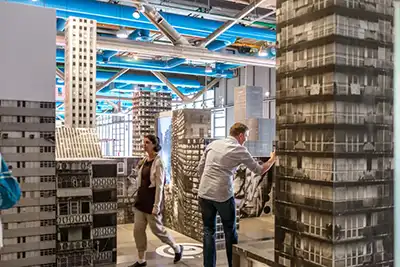 Visit Paris Pompidou center MTT