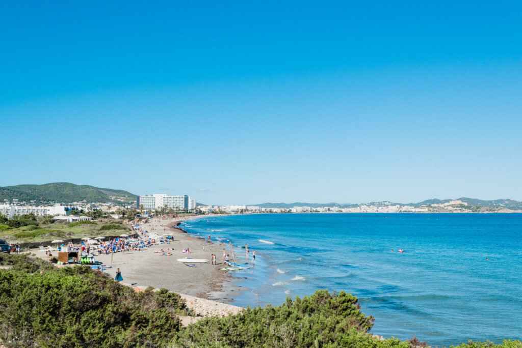 Playa d’en Bossa beaches ibiza mtt