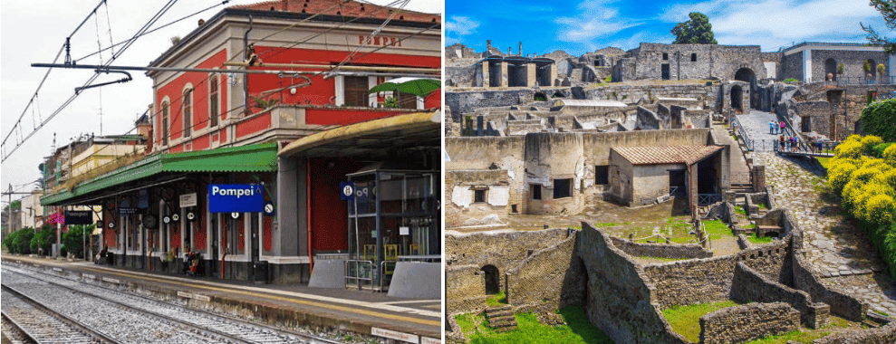 Naples to Pompeii transfer