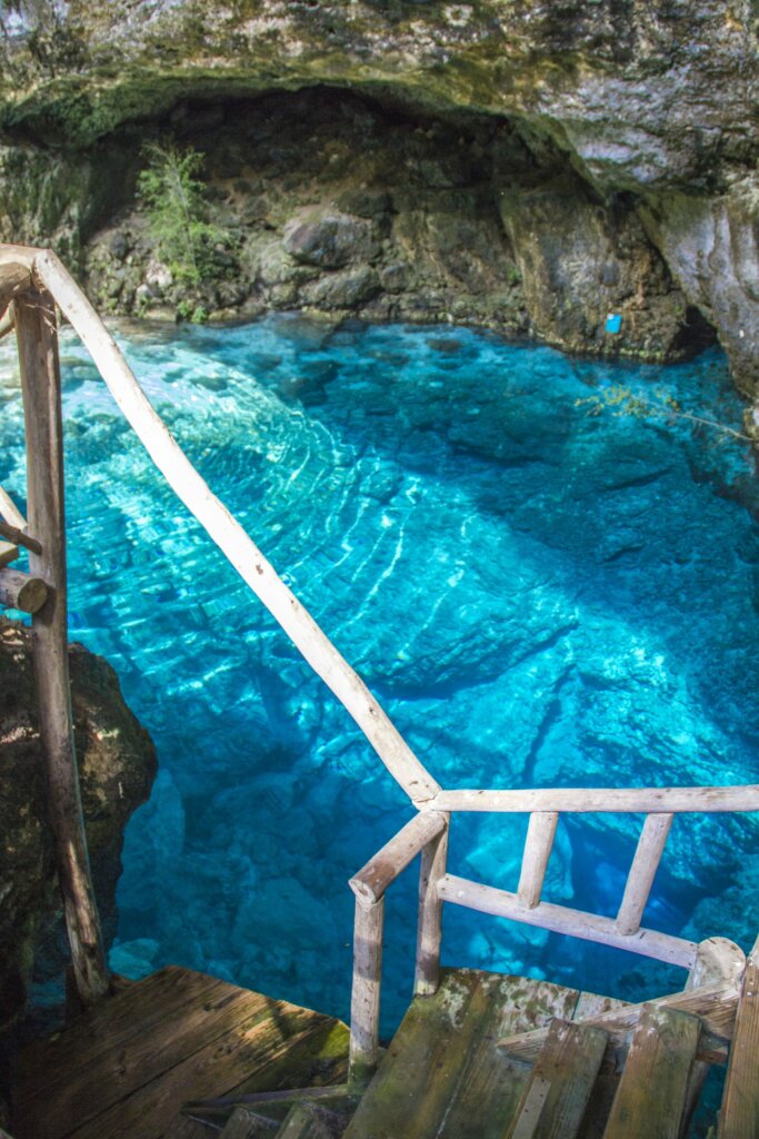 Hoyo azul Punta Cana