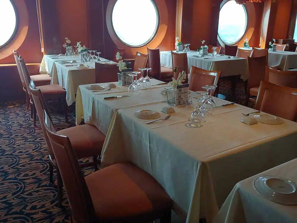 Restaurants du MSC Sinfonia il Galeone