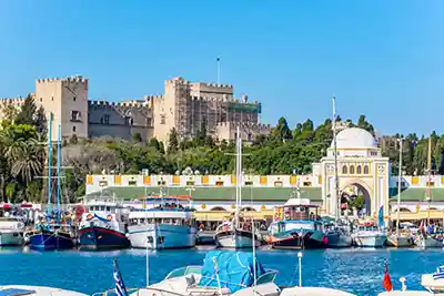 Rhodes Cruise ports and stops in the mediterranean