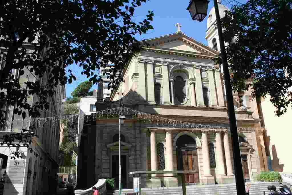 Ajaccio travel guide Saint Roch church 