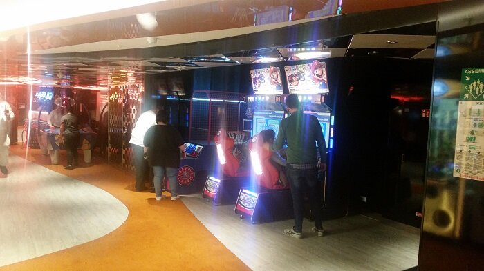 MSC Seaview cruises arcade