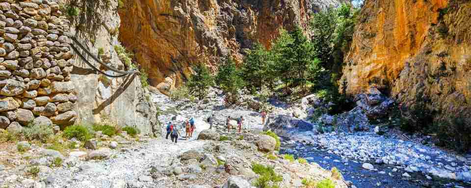 Crete travel guide Samaria gorge 