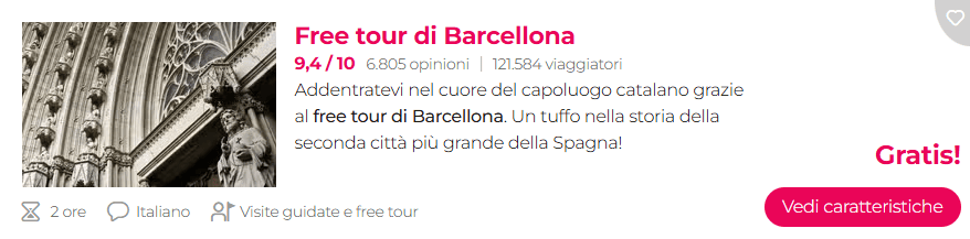 Scalo di crociera a Barcellona