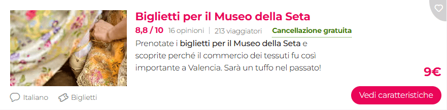 Scalo di crociera a Valencia