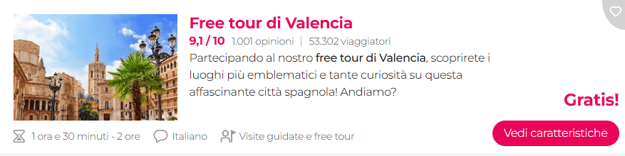 Scalo di crociera a Valencia