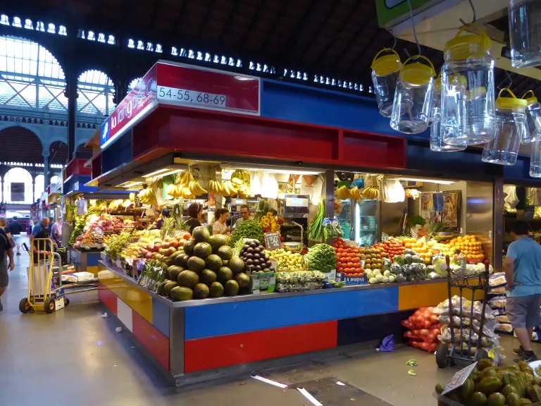 The Atarazanas market