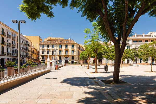 Malaga travel guide Merced Square