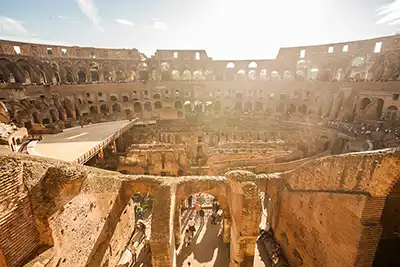 The Colosseum in Rome 