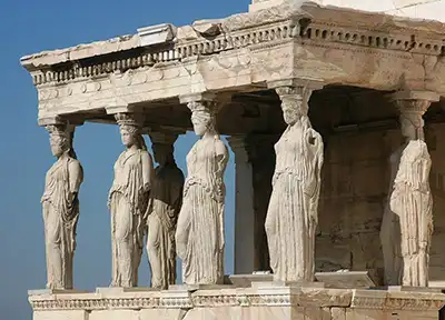 Athens travel guide The Erechtheion Athèns 1