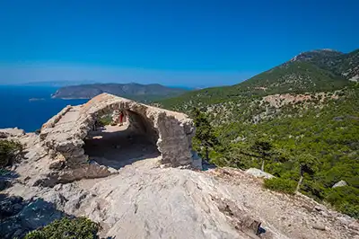 Rhodes travel guideThe Monolithos Castle