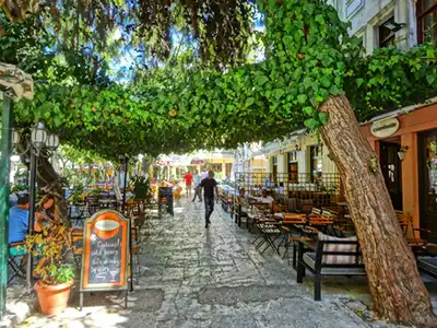 The Plaka in Athens 1