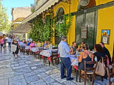 Athens travel guide The Plaka in Athens 1