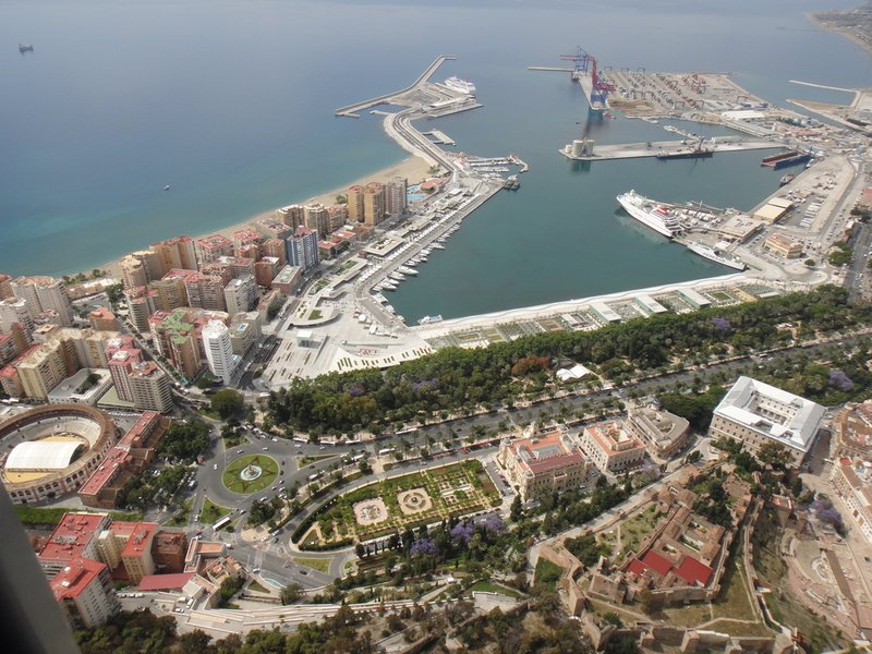 The Port of Málaga