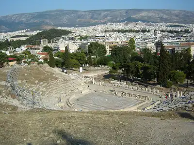 Athens travel guide The Theater of Dionysus athèns 1