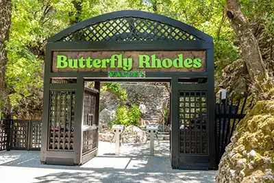Rhodes travel guide The Valley of butterfly 