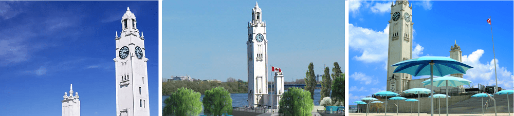 The clock tower Montreal Quebec