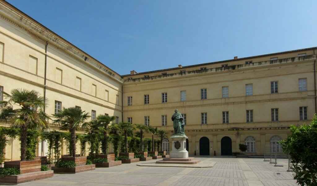 The museum of fine Arts in Ajaccio