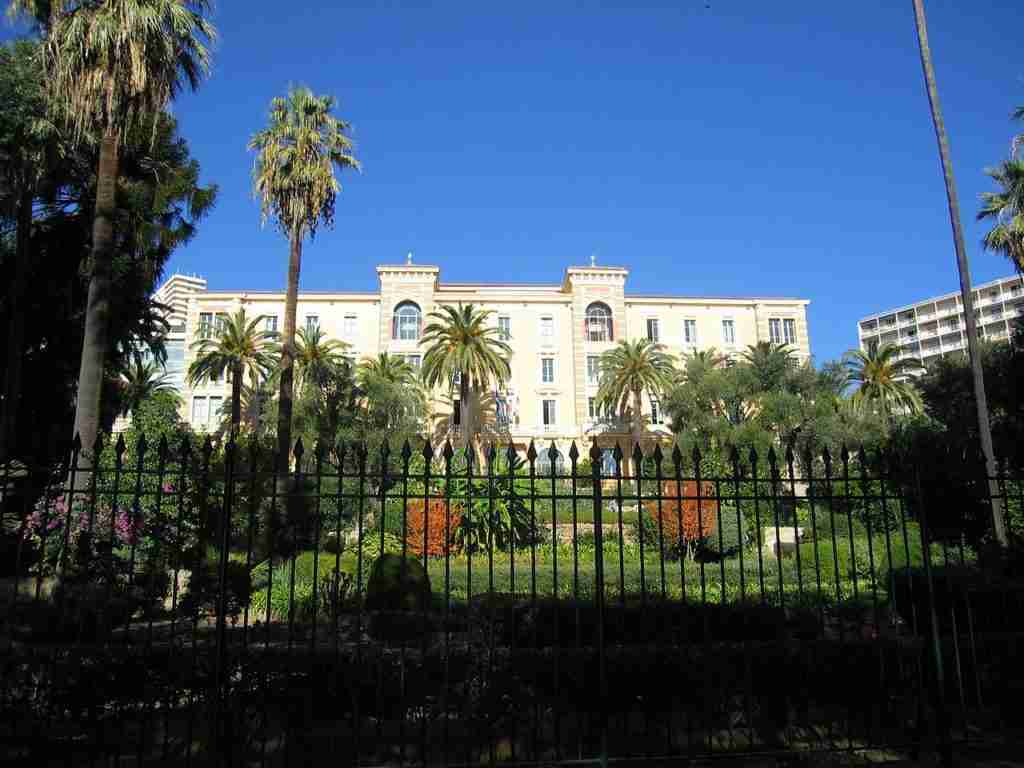 Ajaccio travel guide The old grand hotel continental 