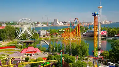 Montreal travel guide The round amusement park 