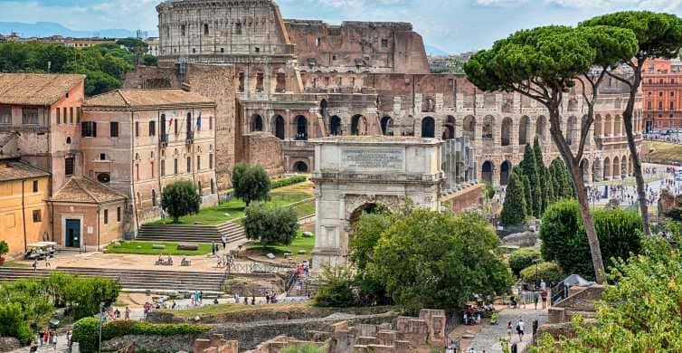 the Colosseum in Rome