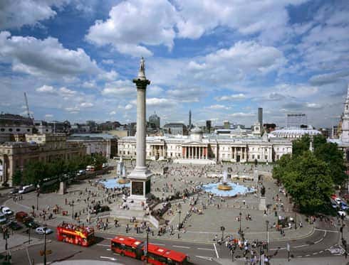 London travel guide Trafalgar Square mtt 1