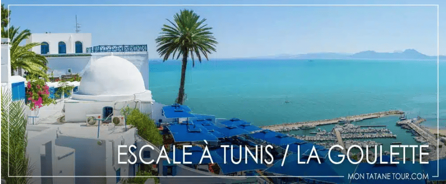 Tunis la Goulette cruise port excursions MTT
