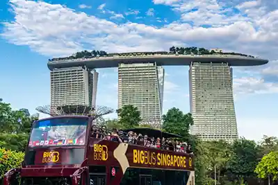 Croisière autour du monde - Guide complet Visite de Singapour en bus mtt 1