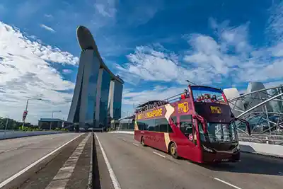 Visite de Singapour en bus mtt 1
