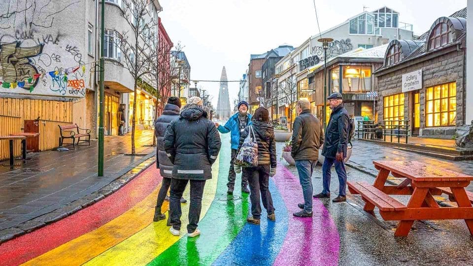 Visiter Reykjavik La rue Laugavegur 1