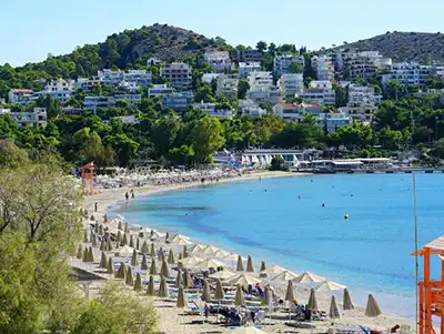  Athens travel guide Vouliagmeni Beach athèns 1