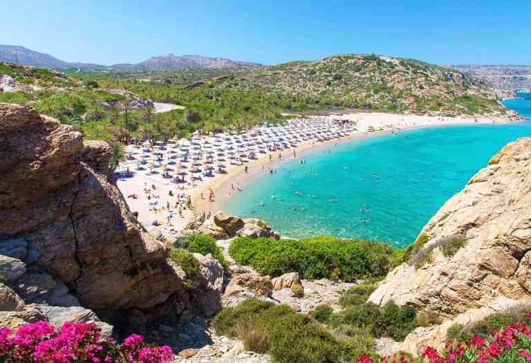 beach Crete Vai mtt