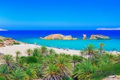 Crete travel guide beach Vai