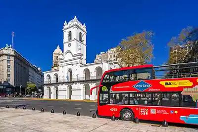 Buenos Aires hop-on hop-off bus tour