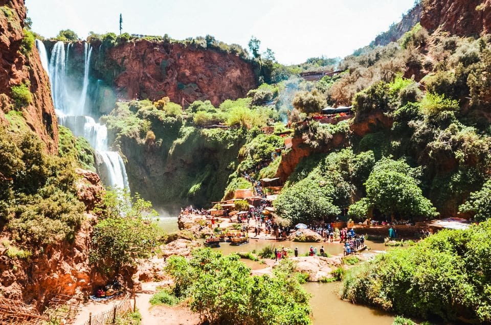 cascades d'Ouzoud a marrakech