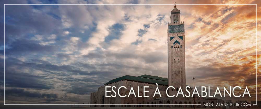 Cruise ports and stops in the mediterranean in Casablanca MOROCCO 