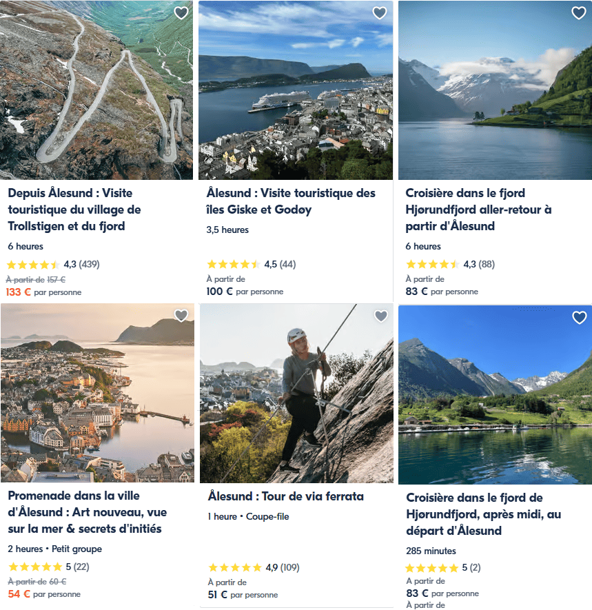 Escale croisière à Ålesund