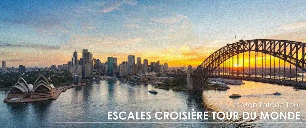 Croisière tour du monde : escales, ports et grand voyage en bateau