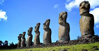 îles de pâques Croisière autour du monde